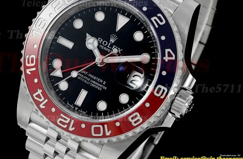 SS Clone V3 Super II SS Jub 40mm 126710 Pepsi Black Clean GMT DD3285 0512